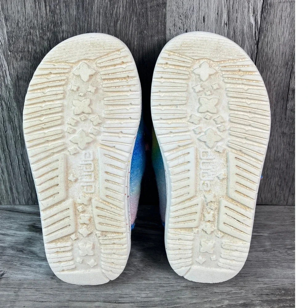 Hey Dude Wendy Toddler Dreamer Magic Tie Dye Shoes 40087-9CR Size K8 Multicolor